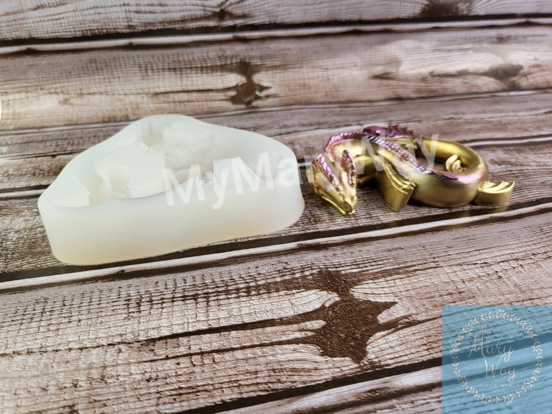 3D Dragon Silicone Mold – My Mary Way